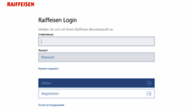 What Login.raiffeisen.ch website looked like in 2018 (5 years ago)
