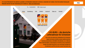 What Las-burg.de website looked like in 2018 (5 years ago)
