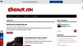 What Letmehack.com website looked like in 2018 (5 years ago)