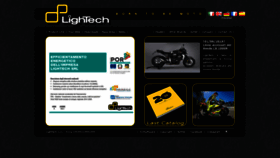 What Lightech.it website looked like in 2018 (5 years ago)