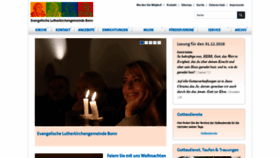 What Lutherkirche-bonn.de website looked like in 2018 (5 years ago)