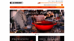 What Lecreuset.it website looked like in 2018 (5 years ago)