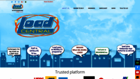 What Loadcentral.com.ph website looked like in 2018 (5 years ago)