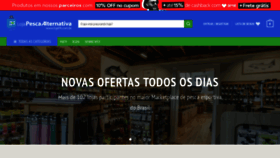 What Lojapescaalternativa.com.br website looked like in 2019 (5 years ago)
