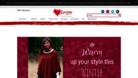 What Luvvey.com website looked like in 2019 (5 years ago)