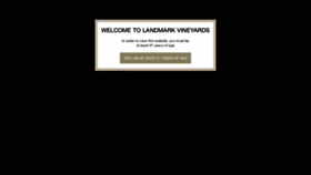 What Landmarkwine.com website looked like in 2019 (5 years ago)