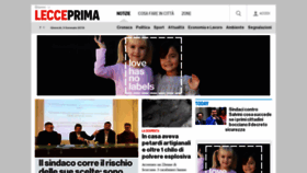What Lecceprima.it website looked like in 2019 (5 years ago)