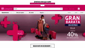 What Liverpool.com.mx website looked like in 2019 (7 years ago)