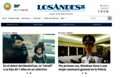 What Losandes.com.ar website looked like in 2019 (5 years ago)