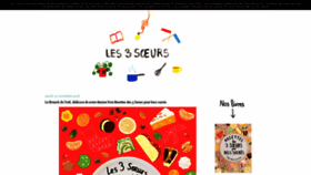 What Les3soeurs.com website looked like in 2019 (5 years ago)
