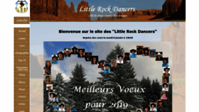 What Littlerockdancers.fr website looked like in 2019 (5 years ago)