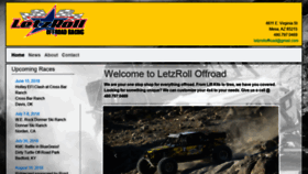 What Letzrolloffroad.com website looked like in 2019 (5 years ago)