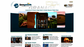 What Lovegranada.com website looked like in 2019 (5 years ago)