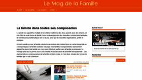 What Lemagdelafamille.com website looked like in 2019 (5 years ago)