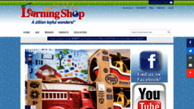 What Learningshop.com website looked like in 2019 (5 years ago)
