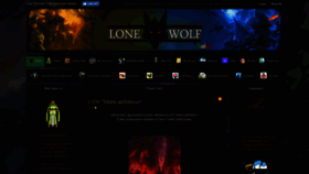 What Lonewolfitalia.com website looked like in 2019 (5 years ago)