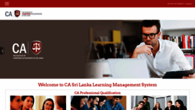What Lms.casrilanka.com website looked like in 2019 (5 years ago)