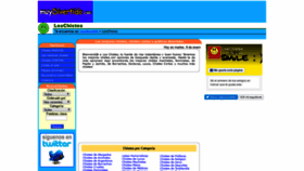 What Loschistes.com website looked like in 2019 (5 years ago)