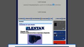 What Lentax.com website looked like in 2019 (5 years ago)