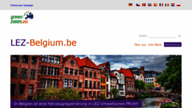 What Lez-belgium.be website looked like in 2019 (5 years ago)