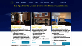 What Ldapartments.pt website looked like in 2019 (5 years ago)