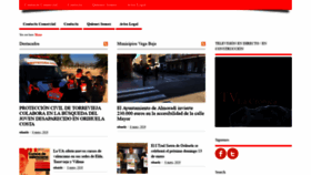What Lacronicaindependiente.com website looked like in 2019 (5 years ago)