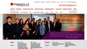 What Ln.edu.hk website looked like in 2019 (5 years ago)