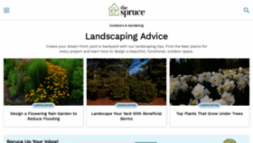 What Landscaping.about.com website looked like in 2019 (5 years ago)