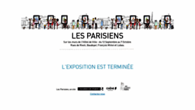 What Lesparisiens.paris.fr website looked like in 2019 (5 years ago)