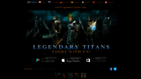 What Legendarytitans.com website looked like in 2019 (5 years ago)