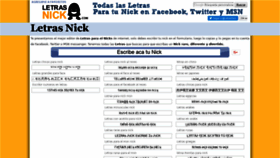 What Letrasnick.com website looked like in 2019 (5 years ago)