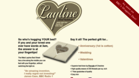 What Laylinebedsheet.co.uk website looked like in 2019 (5 years ago)