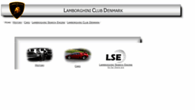What Lambo.dk website looked like in 2019 (5 years ago)