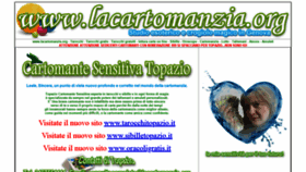 What Lacartomanzia.org website looked like in 2019 (5 years ago)