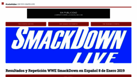 What Luchaonline.com website looked like in 2019 (5 years ago)