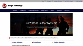What L3warriorsystems.com website looked like in 2019 (5 years ago)