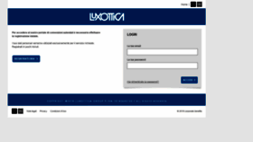 What Luxottica.convenzioniaziendali.it website looked like in 2019 (5 years ago)