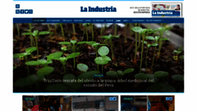 What Laindustria.pe website looked like in 2019 (5 years ago)