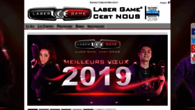 What Lasergame-evolution.com website looked like in 2019 (5 years ago)