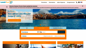 What Luxairtours.lu website looked like in 2019 (5 years ago)