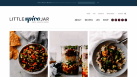 What Littlespicejar.com website looked like in 2019 (5 years ago)