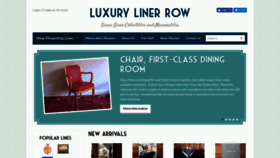 What Luxurylinerrow.com website looked like in 2019 (5 years ago)