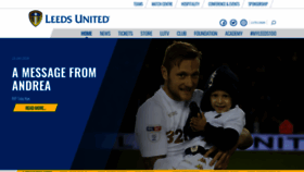 What Leedsunited.com website looked like in 2019 (5 years ago)