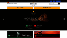 What Lincolnhorsecare.com website looked like in 2019 (5 years ago)