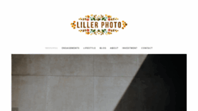 What Lillerphoto.com website looked like in 2019 (5 years ago)