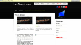 What Le-direct.com website looked like in 2019 (5 years ago)