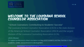 What Louisianaschoolcounselor.com website looked like in 2019 (5 years ago)