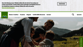 What Land-leben.com website looked like in 2019 (5 years ago)