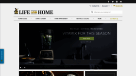 What Lifeandhome.com website looked like in 2019 (5 years ago)