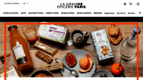 What Lagrandeepicerie.com website looked like in 2019 (5 years ago)